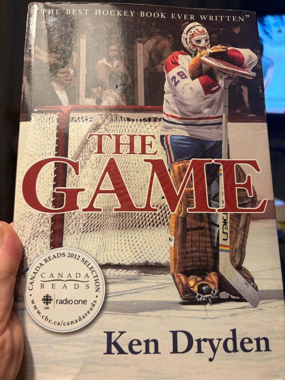 🏒 Hockey Biography Masterpiece: Ken Dryden "The Game" (Canada Reads Edition)
